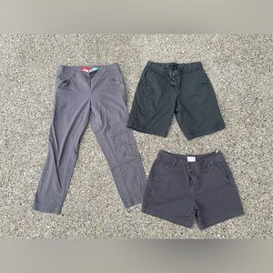 Bundle of 3 pairs of shorts/pants/trousers